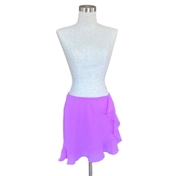 wild fable Dresses & Skirts - Wild Fable Ruffle Purple Lilac Mini Skirt